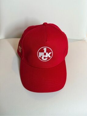 NWOT 1 FC Kaiserslautern FCK Red Devils Soccer Snapback Hat Cap Red